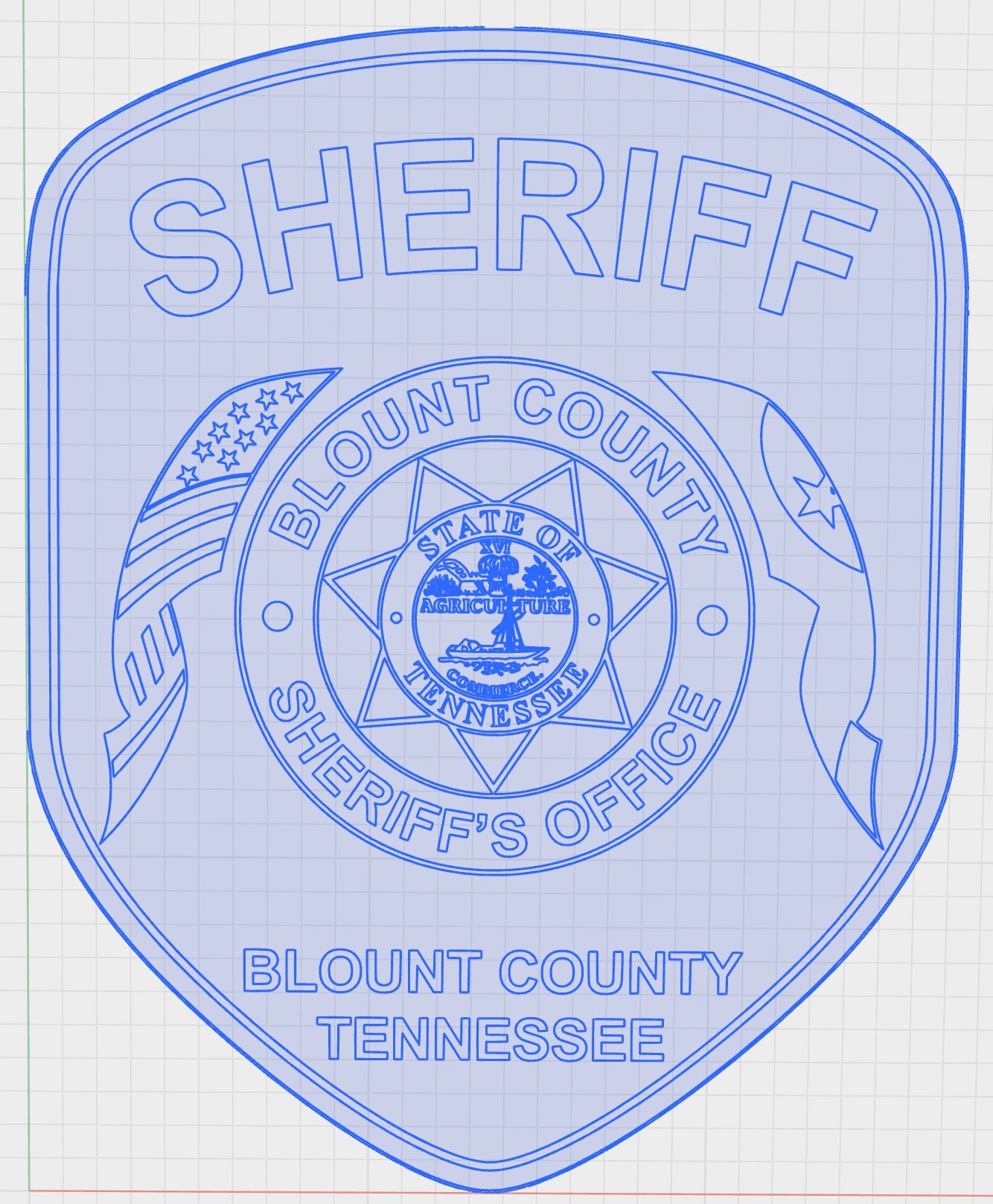 Blount County Sheriff’s Office for Laser Engraving, Woodworking, 3D Printing, CNC Router, etc.